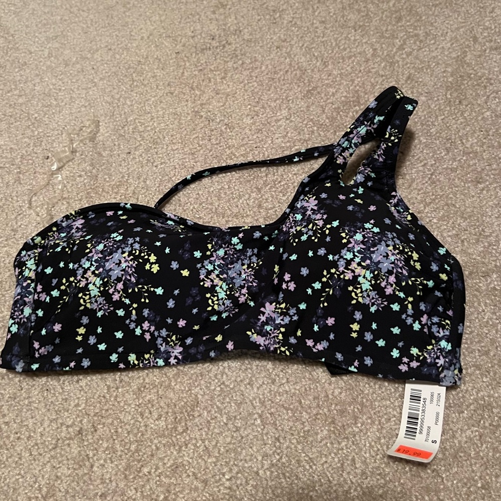 One shoulder bikini top